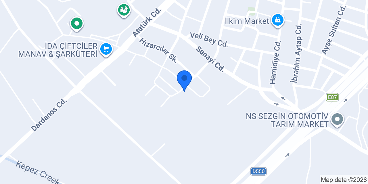 Akçay Car Service konumu