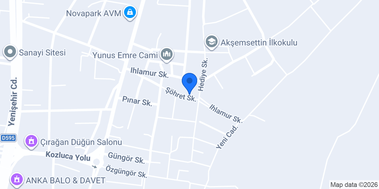 Ajans İnegöl konumu