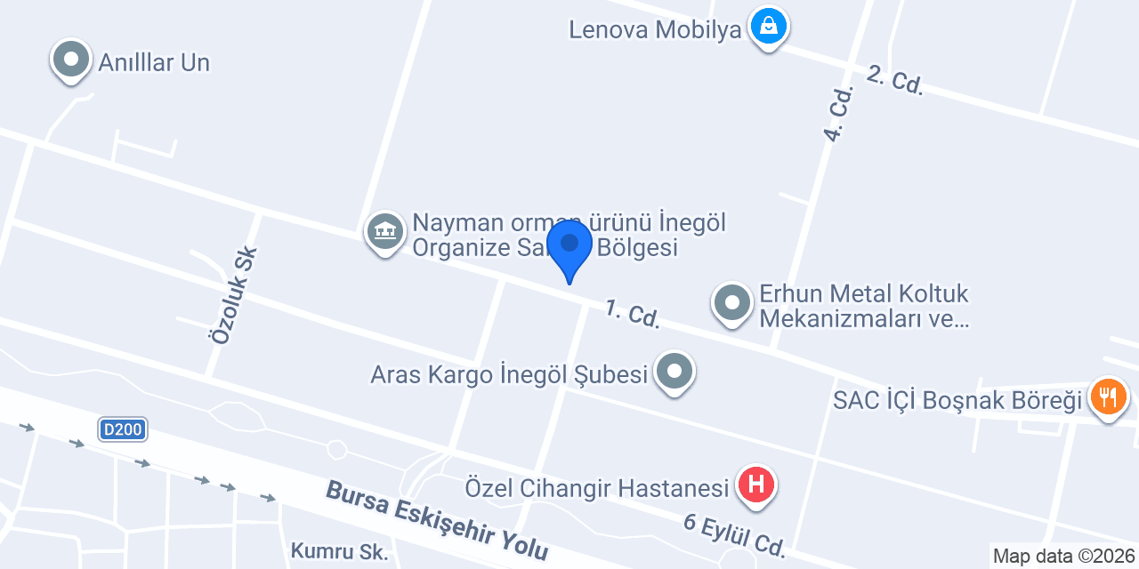 Orassi konumu