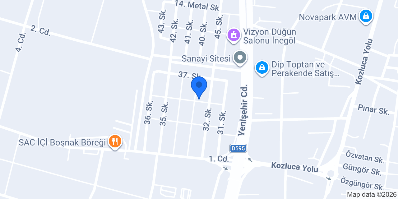 Master Garage konumu