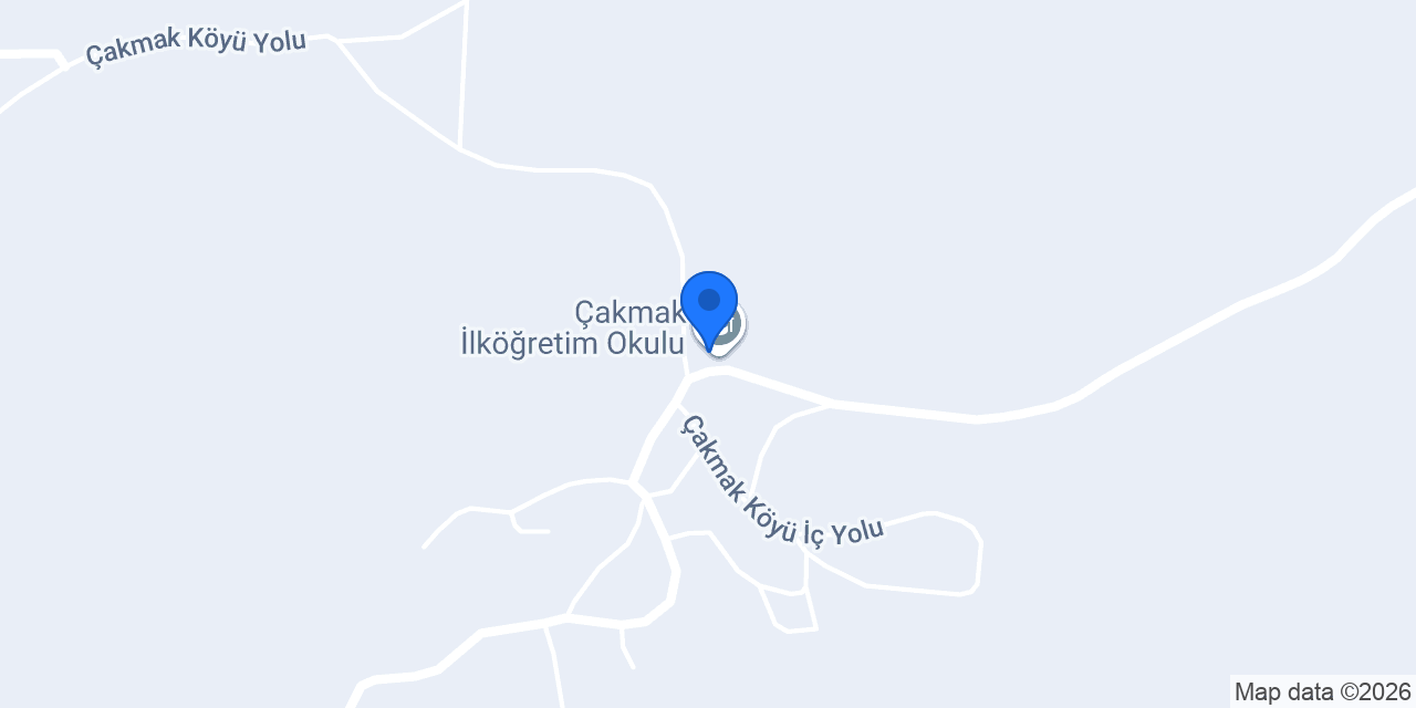 Çakmak İlköğretim Okulu konumu
