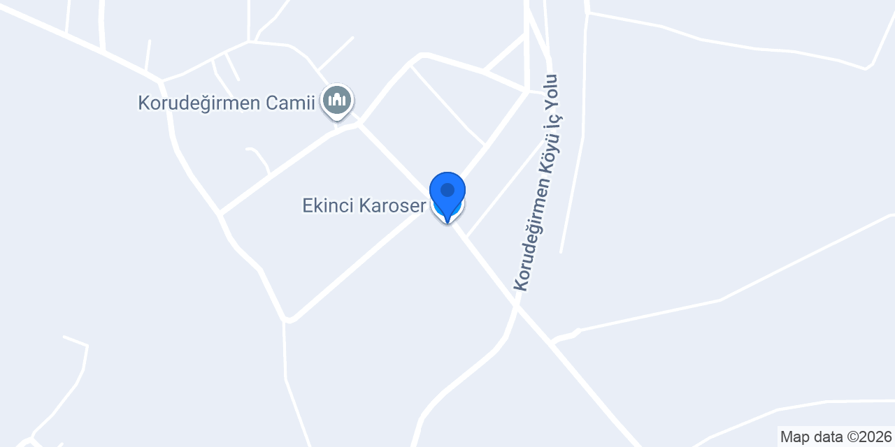 Ekinci Karoser konumu
