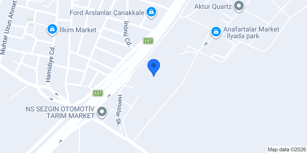Asos Römork Karavan konumu