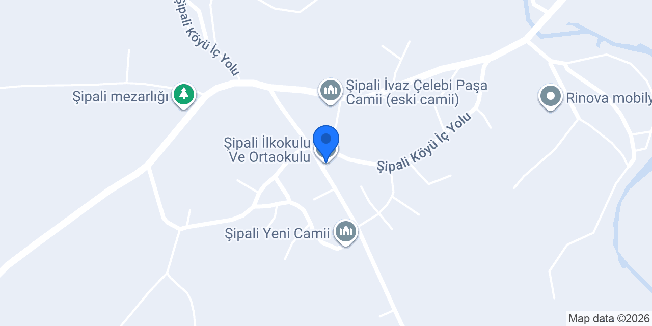 Şipali İlkokulu Ve Ortaokulu konumu