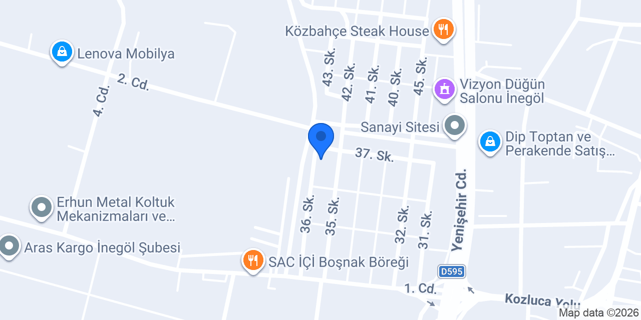 Anadolu Oto konumu