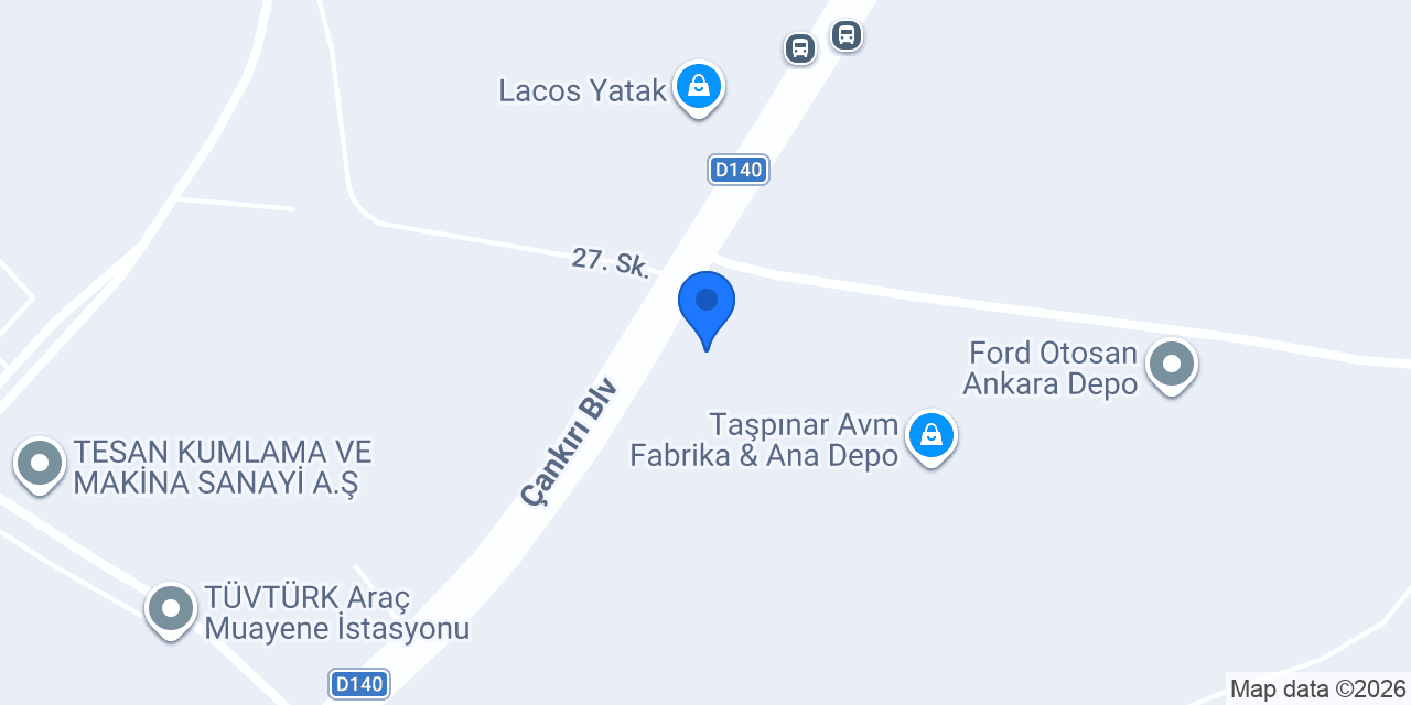 Türkiye Diyanet Vakfı Tesisleri konumu