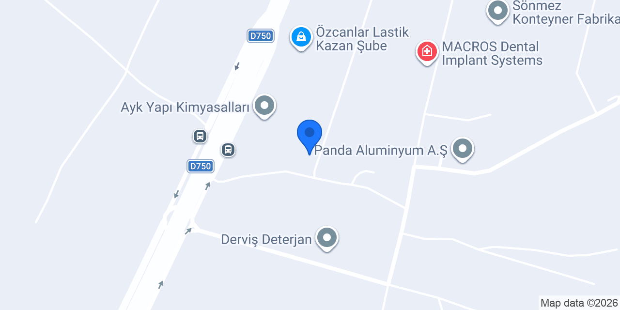 Teber Prefabrik Konteyner konumu