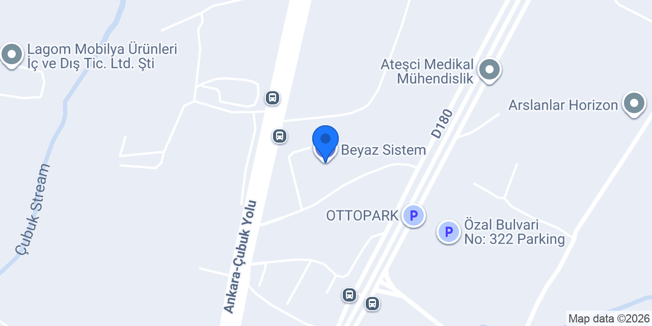 Beyaz Sistem konumu