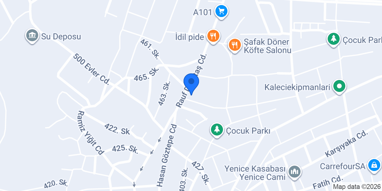 ayyıldızyeniceyapı konumu