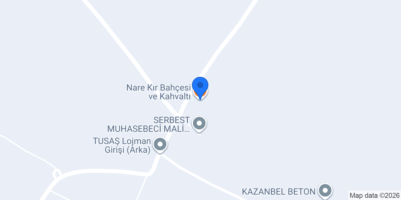 Nare Kır Bahçesi ve Kahvaltı konumu