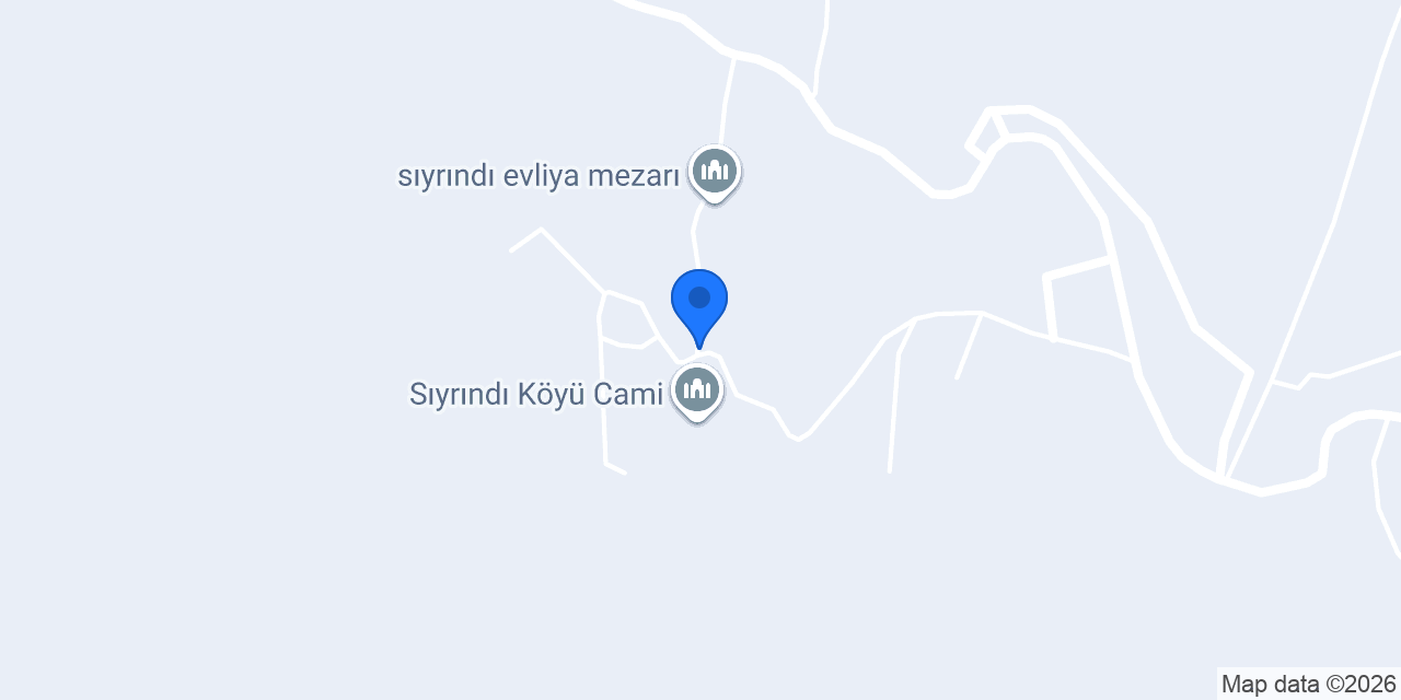 Sıyrındı Köyü Muhtarlığı konumu