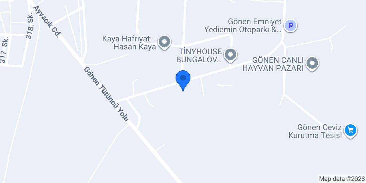 ED YAPI İNŞAAT GÖNEN konumu