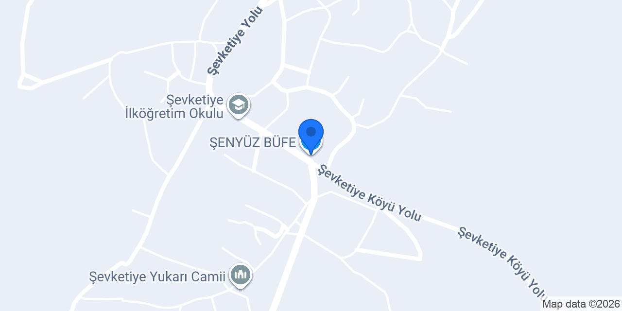 ŞENYÜZ BÜFE konumu