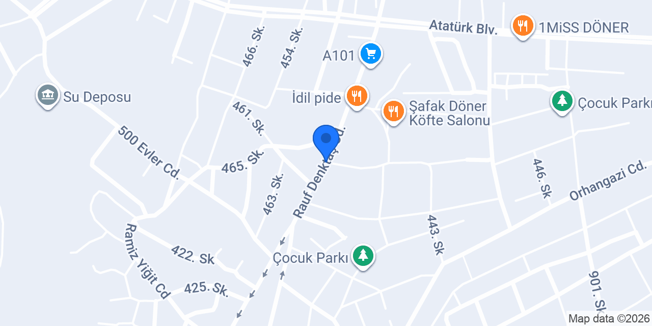 BURDA KURS EĞİTİM konumu