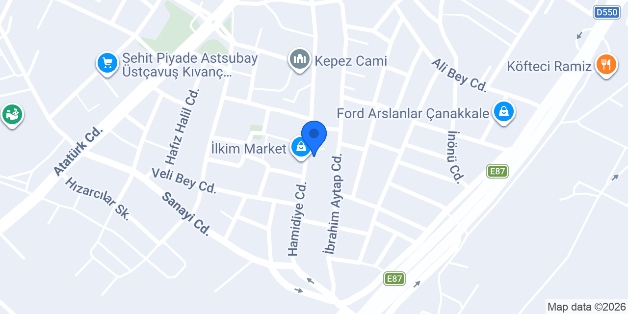 YDK Yapı Dekorasyon konumu