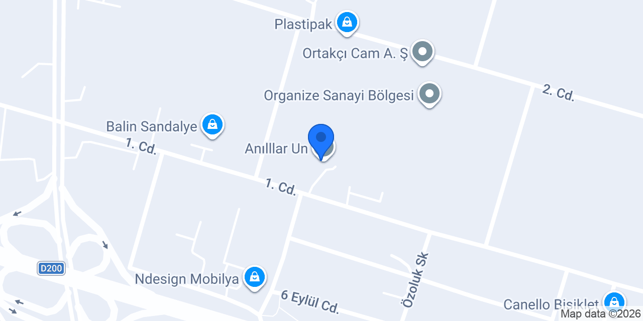 Anılllar Un konumu