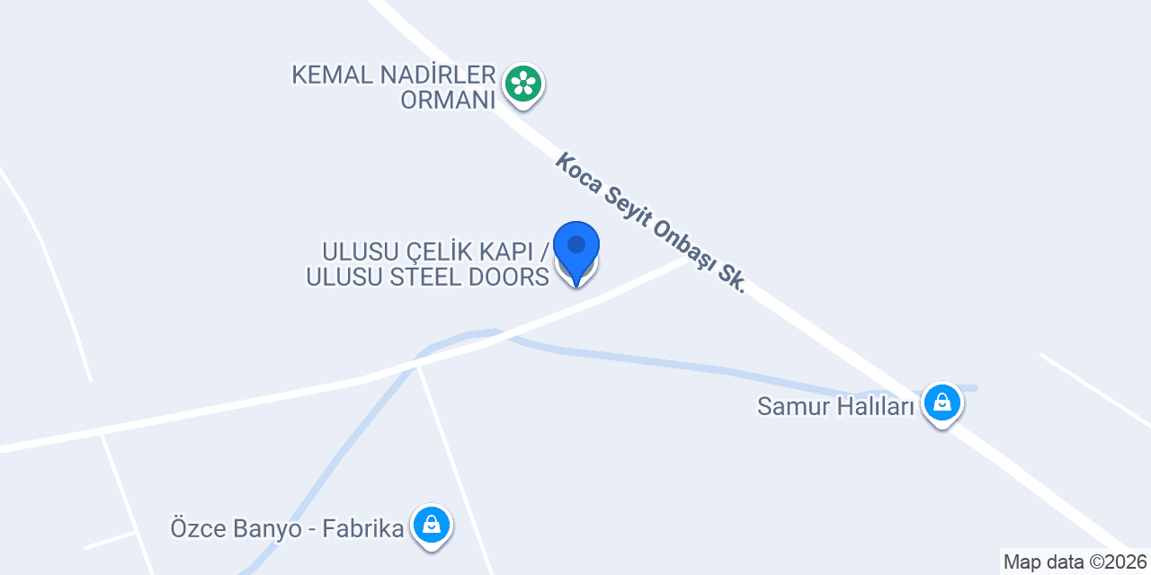 ULUSU ÇELİK KAPI / ULUSU STEEL DOORS konumu