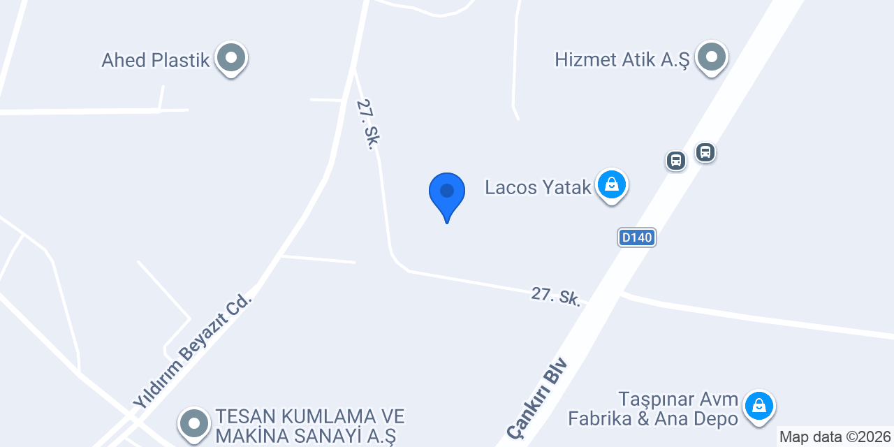 KOCALAR HAZIR BETON AKYURT SANTRALİ konumu