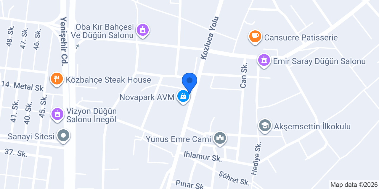 Cadı’nın Evi Bursa İnegöl konumu