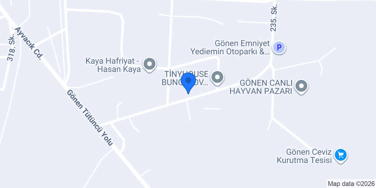 Gönen DAĞCI VİNÇ konumu
