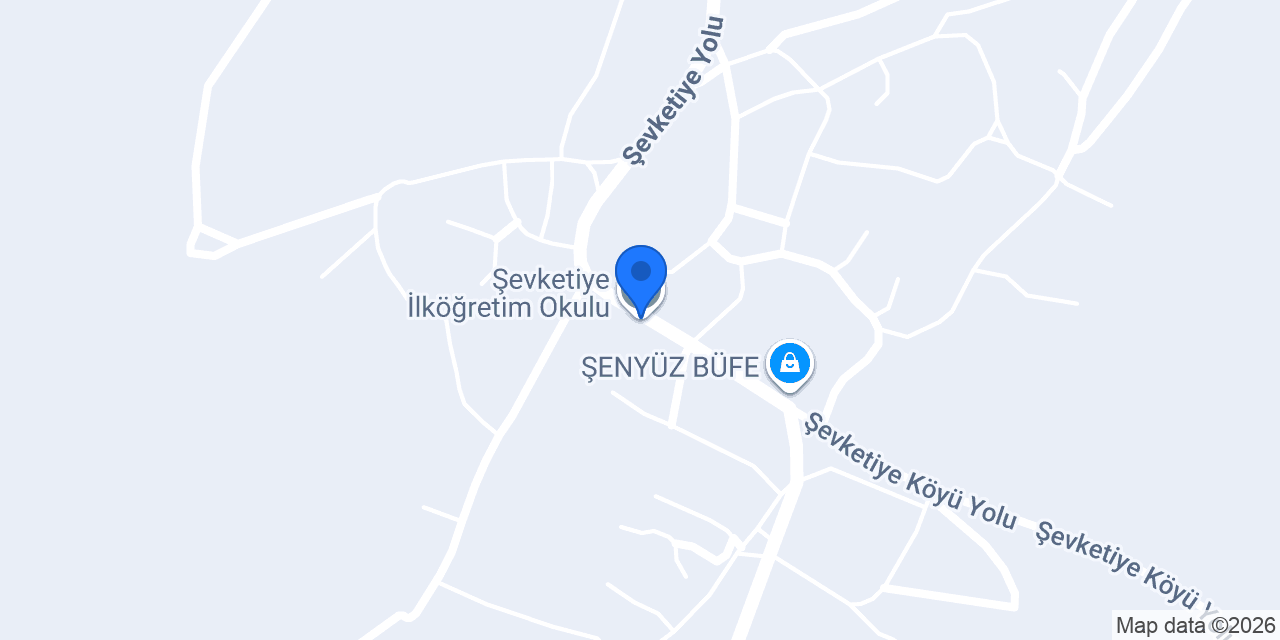 Şevketiye İlköğretim Okulu konumu