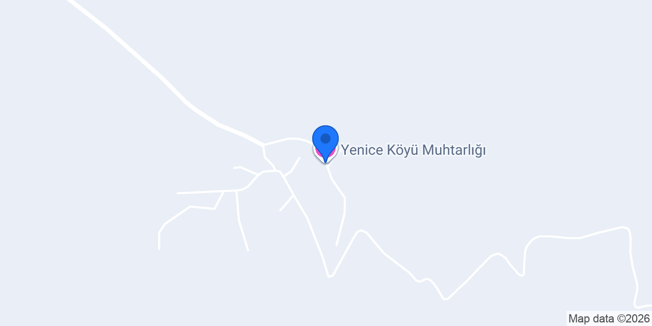 Yenice Köyü Muhtarlığı konumu