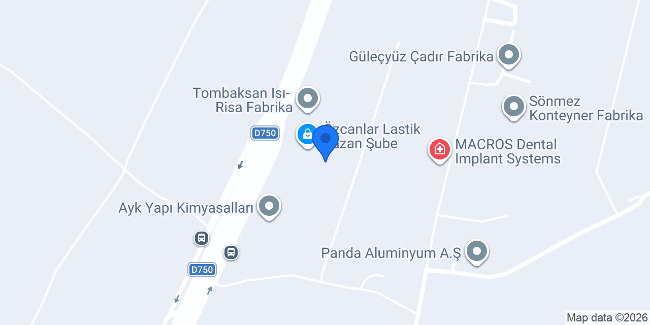 Propratik Özcanlar Lastik konumu