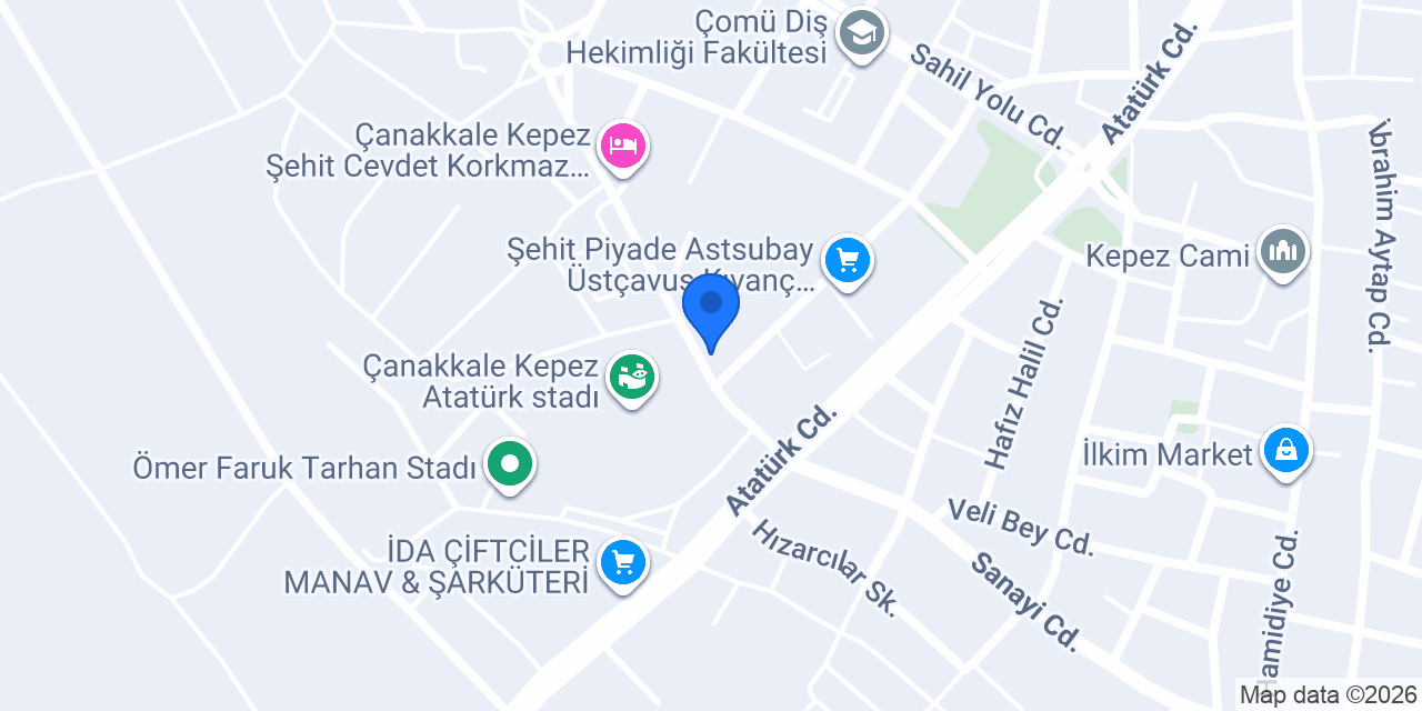 Kepez Anaokulu konumu