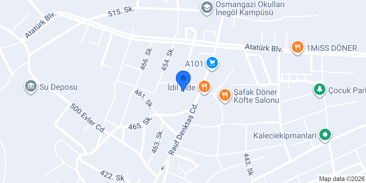 Abdurrahman Öztarhan Anadolu Lisesi konumu
