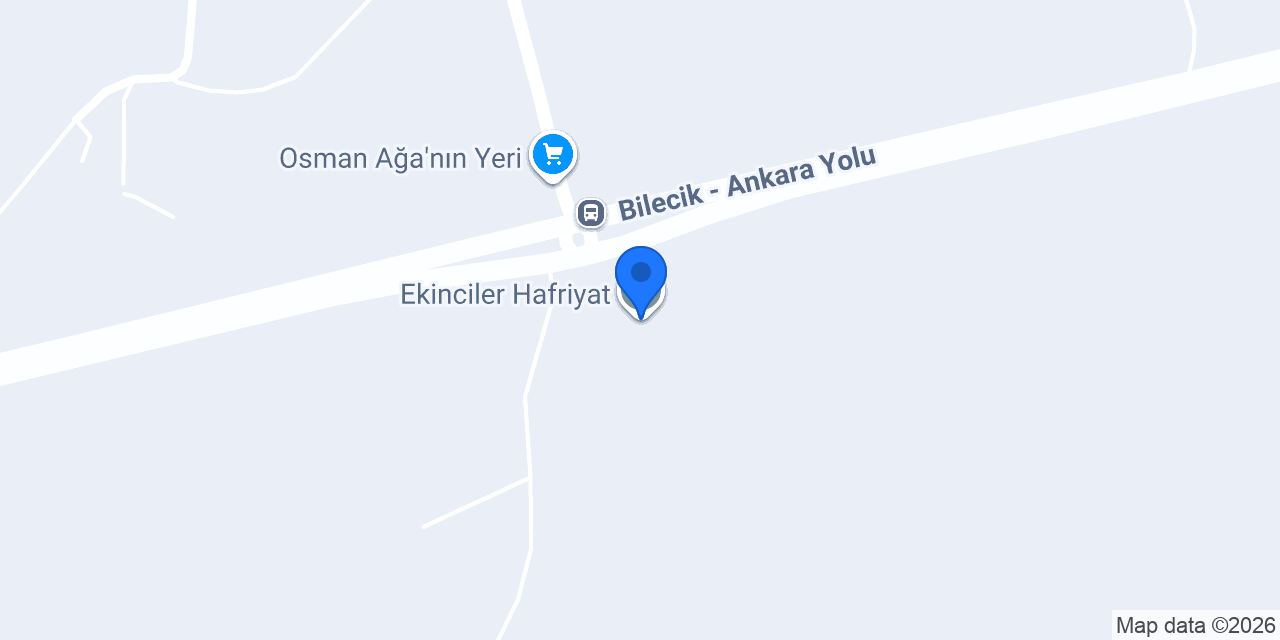 Ekinciler Hafriyat konumu