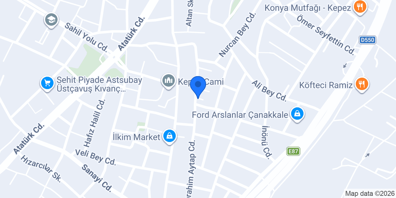 Karagöz rd tekstil ltd.şti. konumu