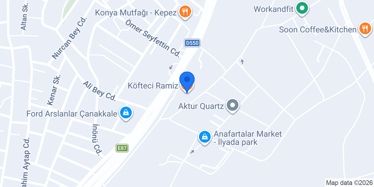 Köfteci Ramiz konumu
