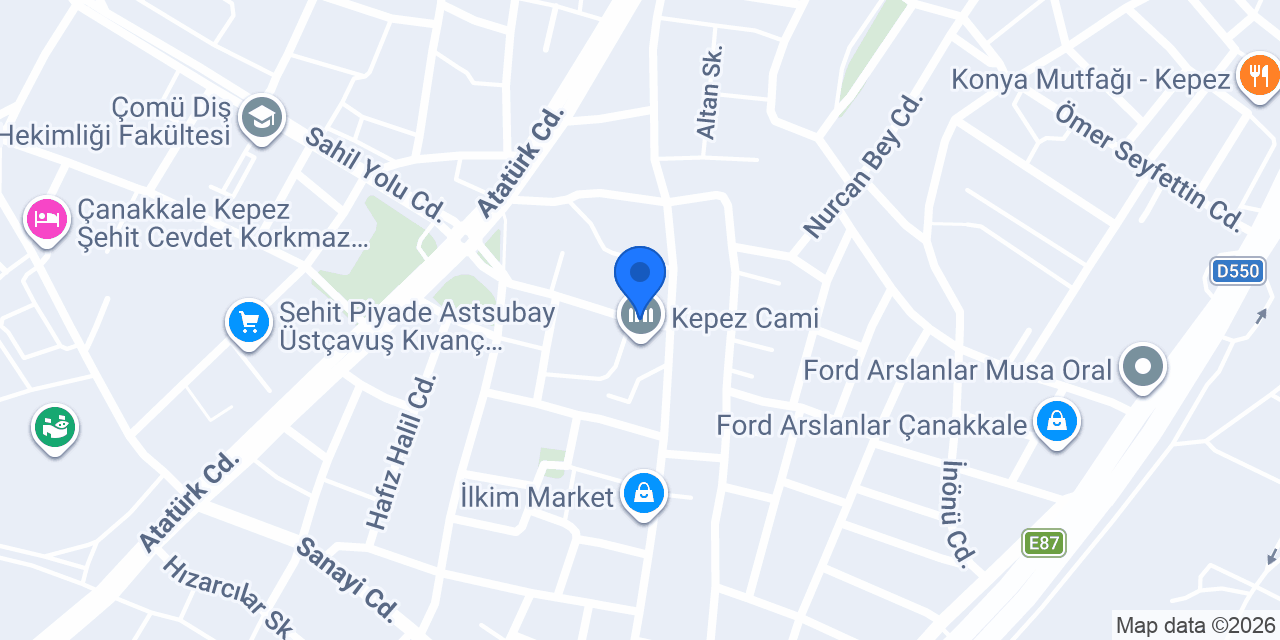 Elifsu Terzi konumu