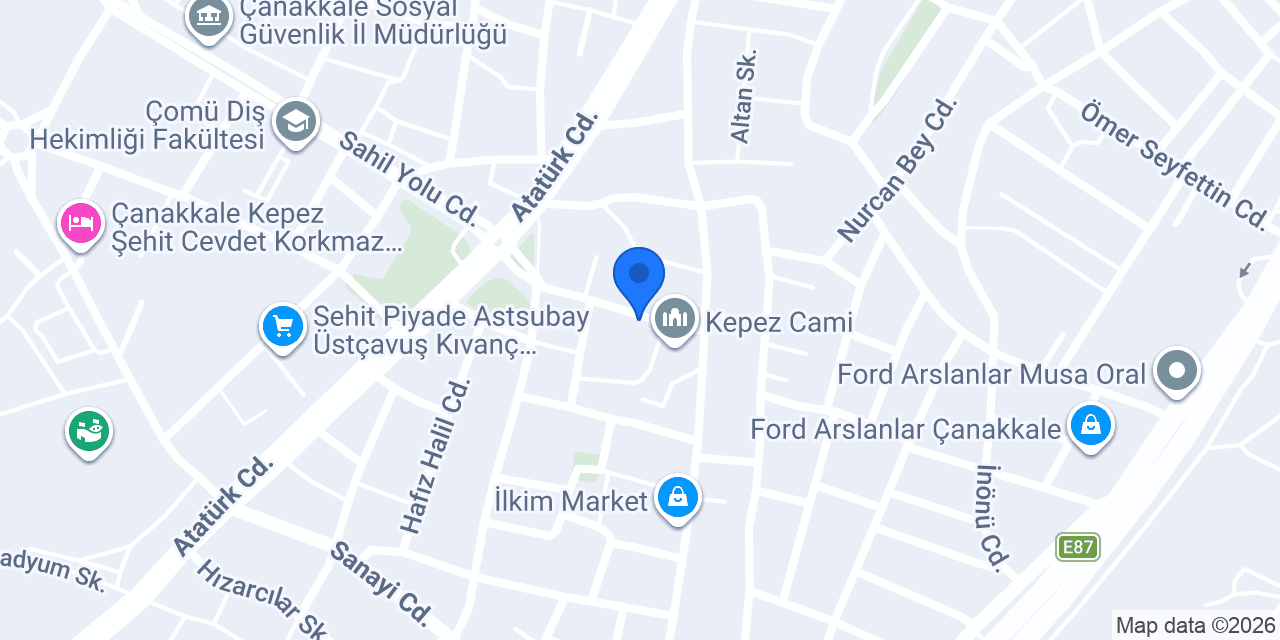 GMG PET SHOP konumu