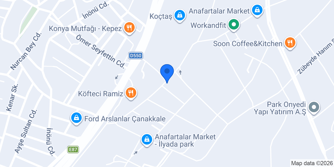 İnci Masaj Spa Salonu konumu