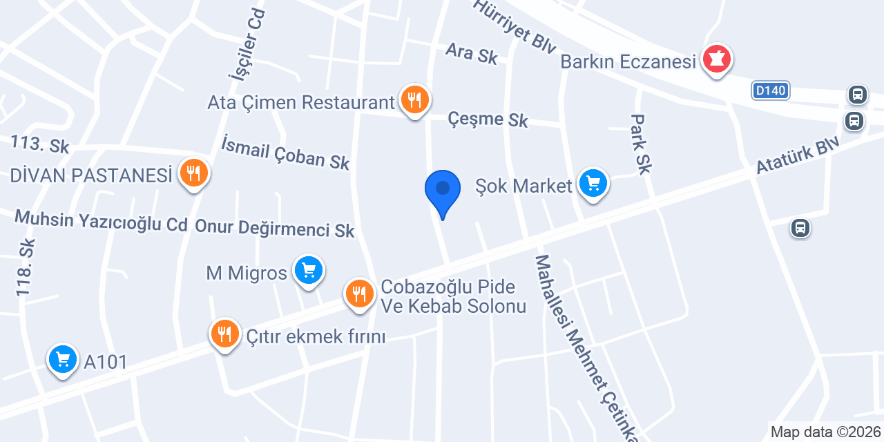 ÂLÂ cafe resturant konumu