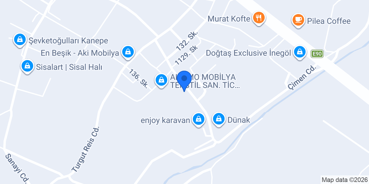 sözaş mobilya konumu