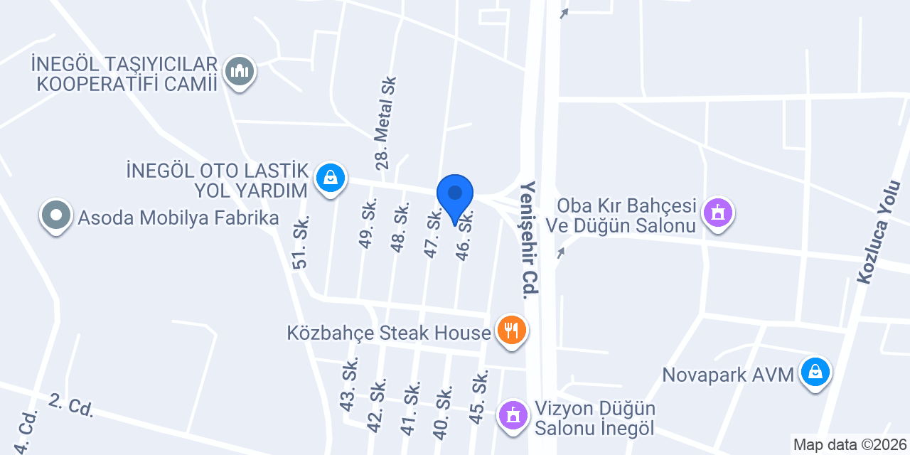 Şenol LPG konumu