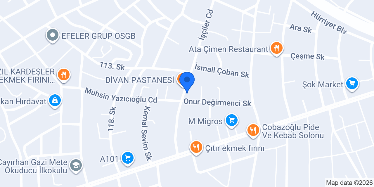 SNR SİGORTA ACENTESİ ÇAYIRHAN konumu
