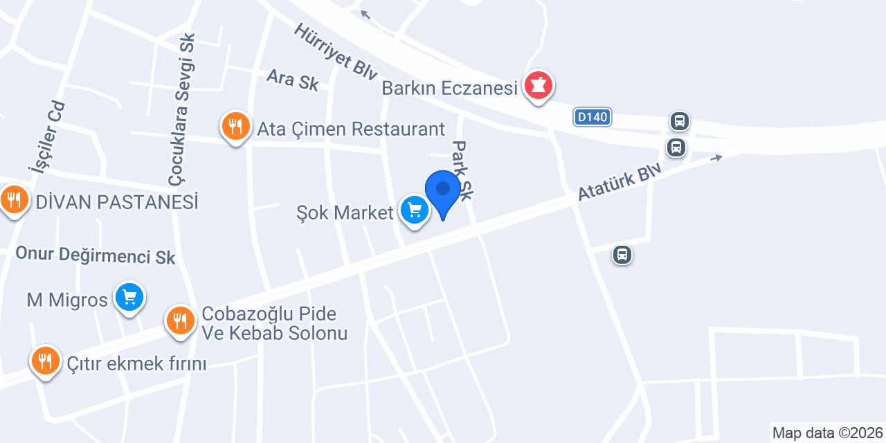 Komagene Etsiz Çiğ Köfte konumu