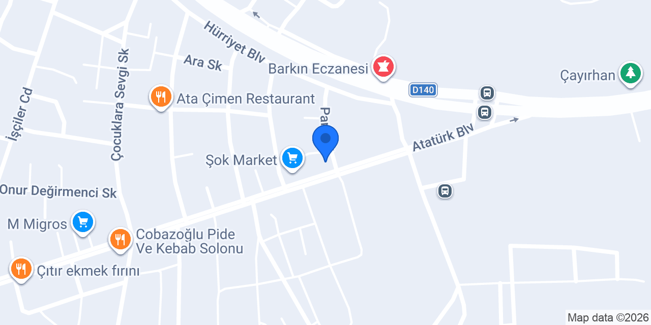 Çayırhan Çağdaş 2 Sürücü Kursu konumu