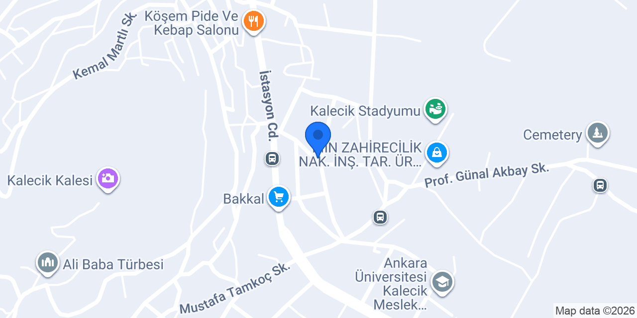 Kalecik Pizza konumu