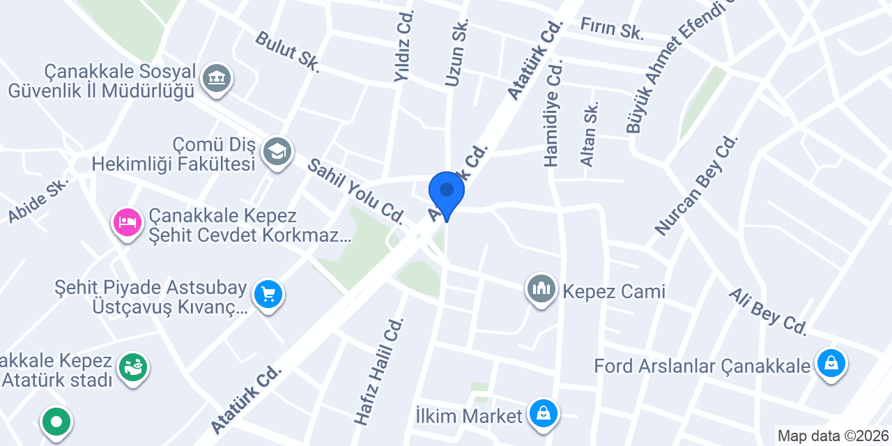Kepez Eczanesi konumu