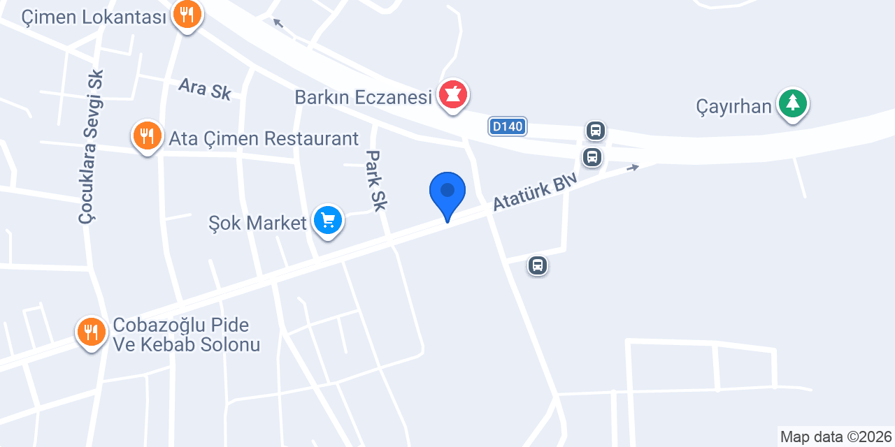 Şermin AVM konumu
