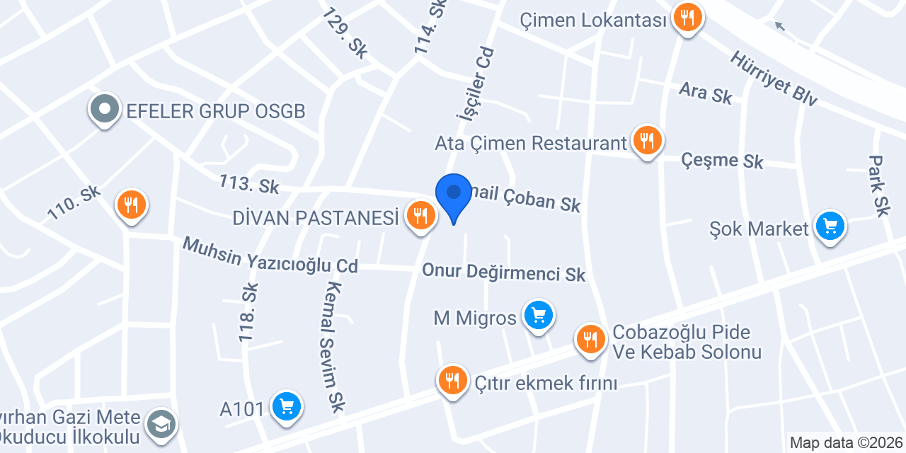 OCAKBAŞICEF konumu