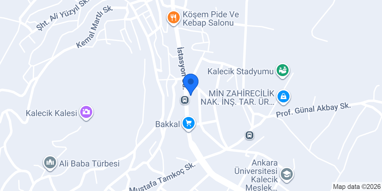 Başkent Sürücü Kursu Kalecik Şubesi konumu