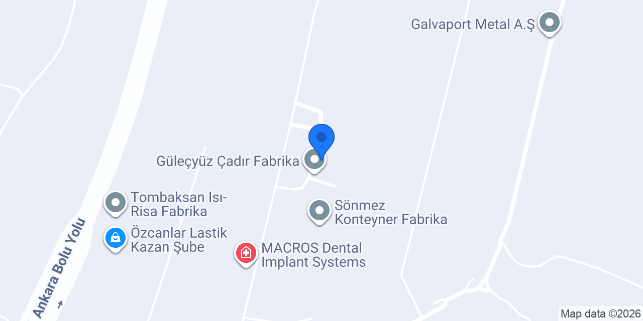 Güney Grupsan Çadır konumu
