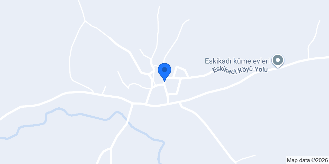 Eskikadı Köyü Muhtarlığı konumu