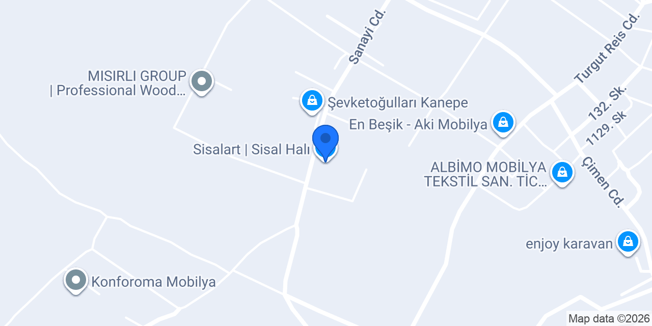 Sisalart | Sisal Halı konumu