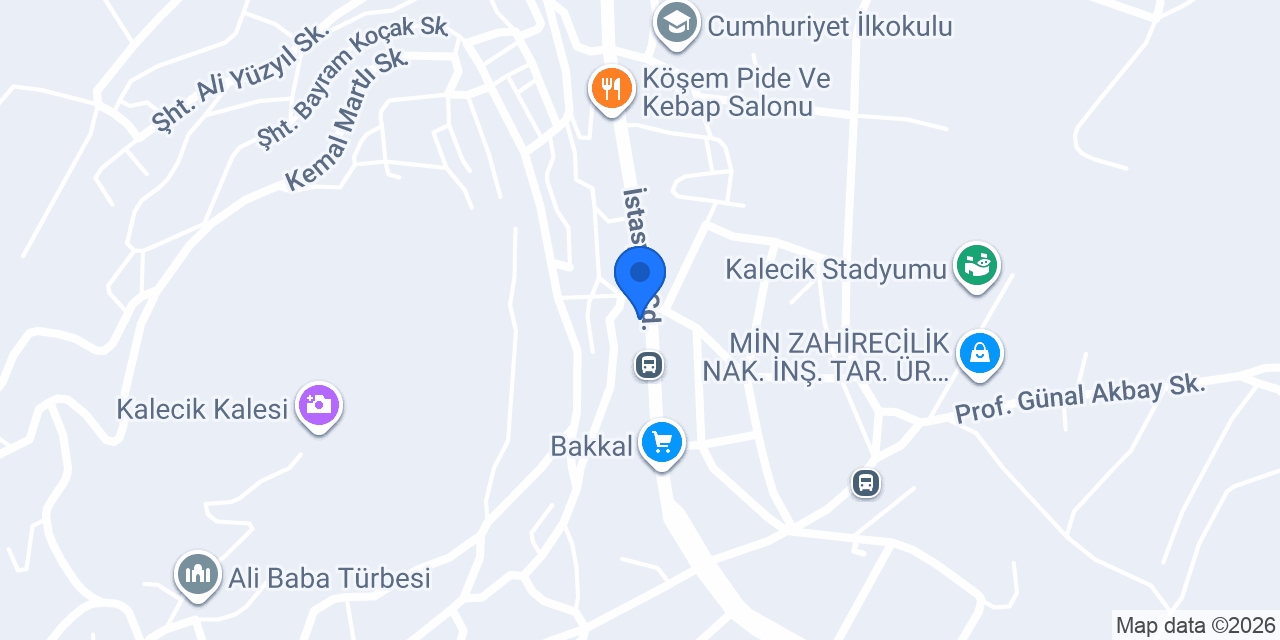 Kalecik Etli Ekmek Salonu konumu